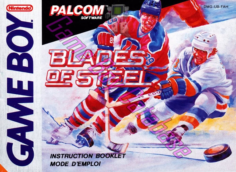 Blades of Steel FAH Front of the booklet