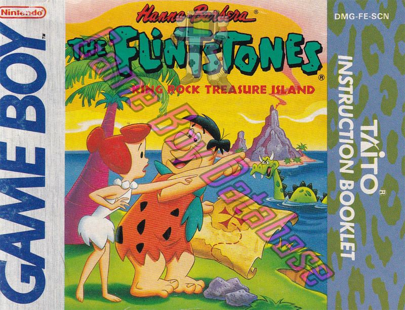 Flintstones King Rock Treasure Island (the) SCN Front of the booklet