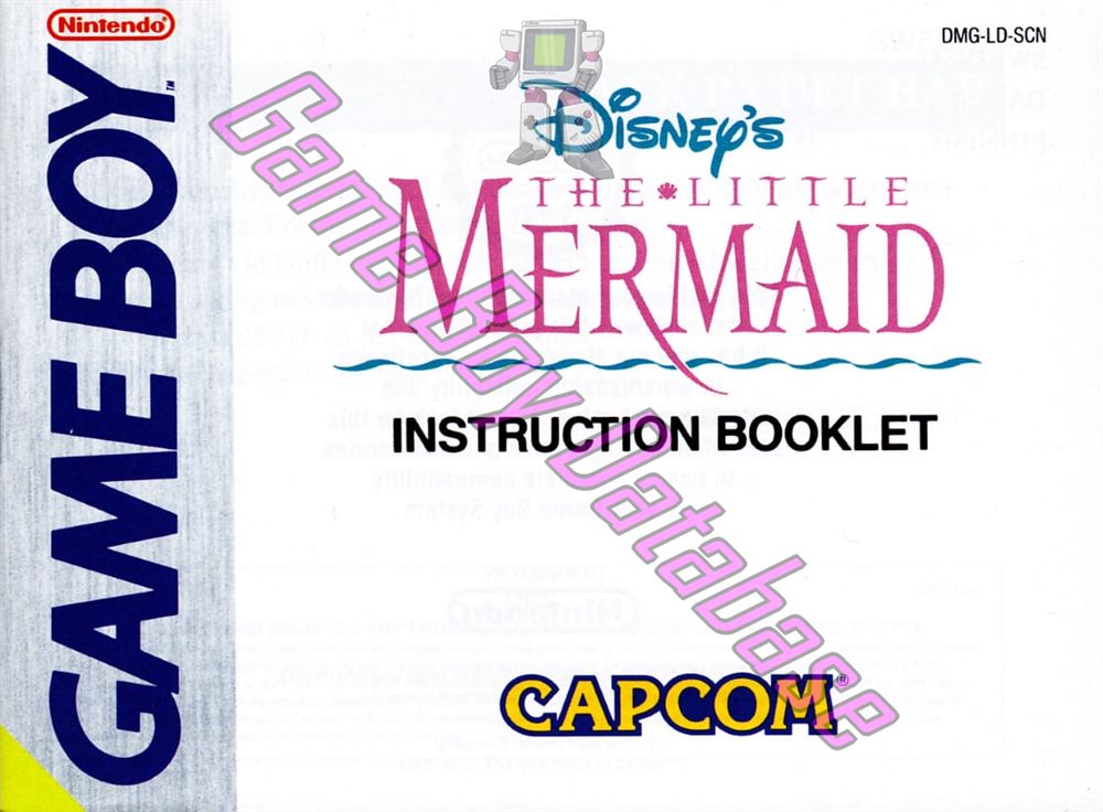 Little Mermaid (Disney’s the) SCN Front of the booklet