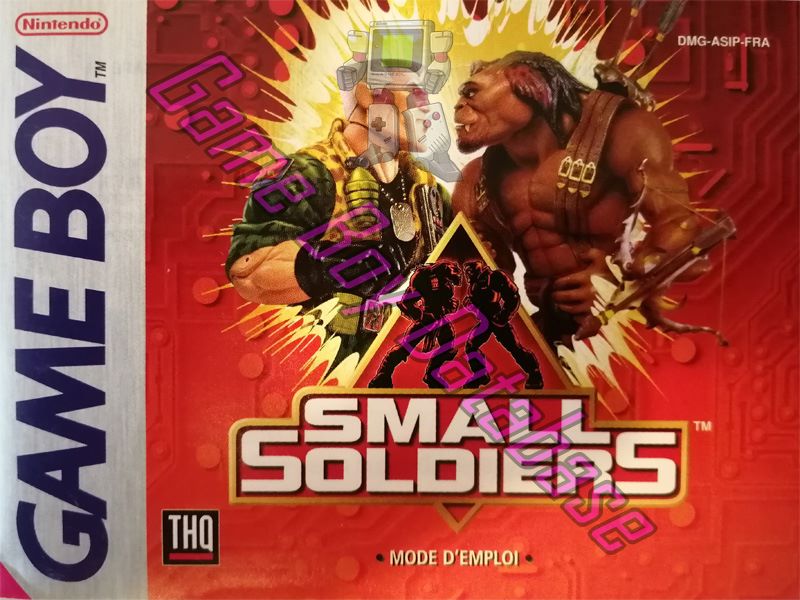 Small Soldiers FRA Front of the booklet