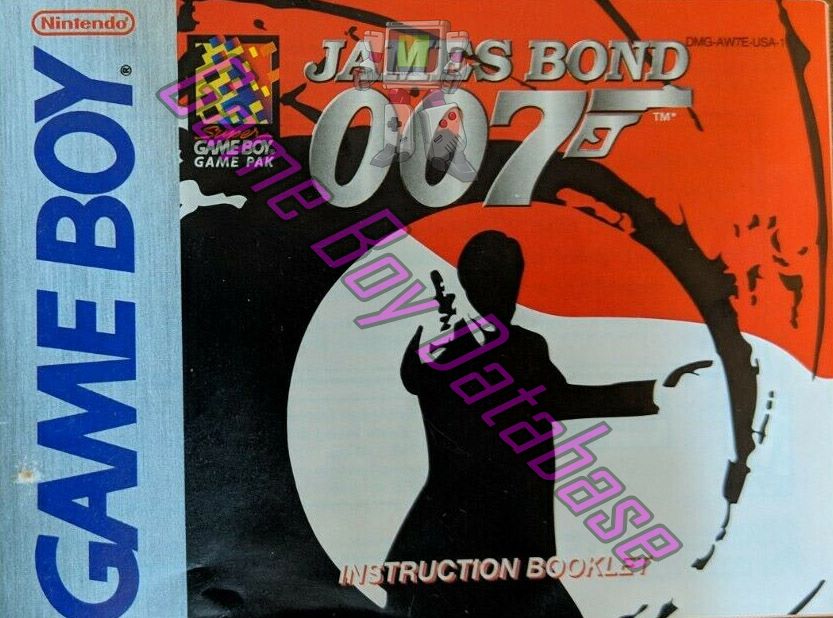 James Bond 007 USA-1 Front of the booklet