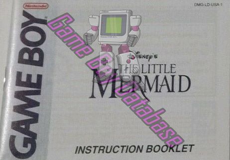 Little Mermaid (Disney’s the) USA-1 Front of the booklet