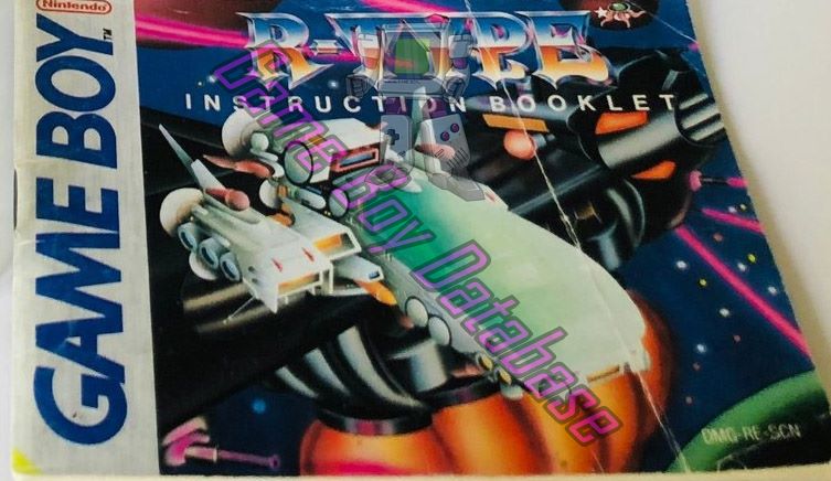 R-Type SCN Front of the booklet