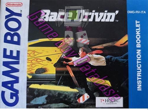 Race Drivin' ITA Front of the booklet