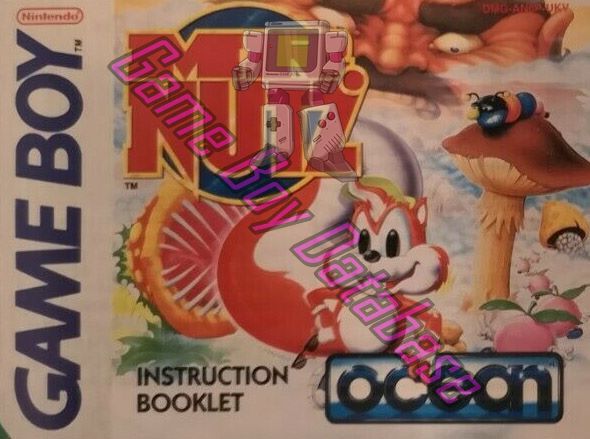 Mr Nutz UKV-1 Front of the booklet