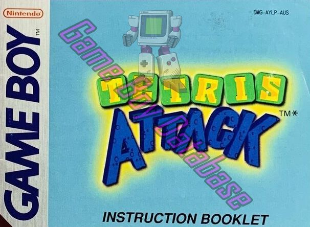 Tetris Attack AUS Front of the booklet