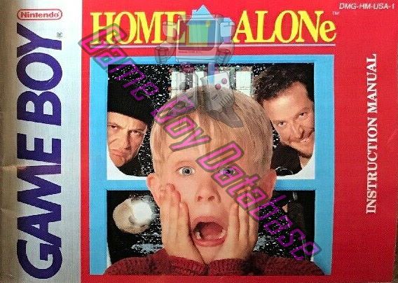 Home Alone USA-1 Front of the booklet