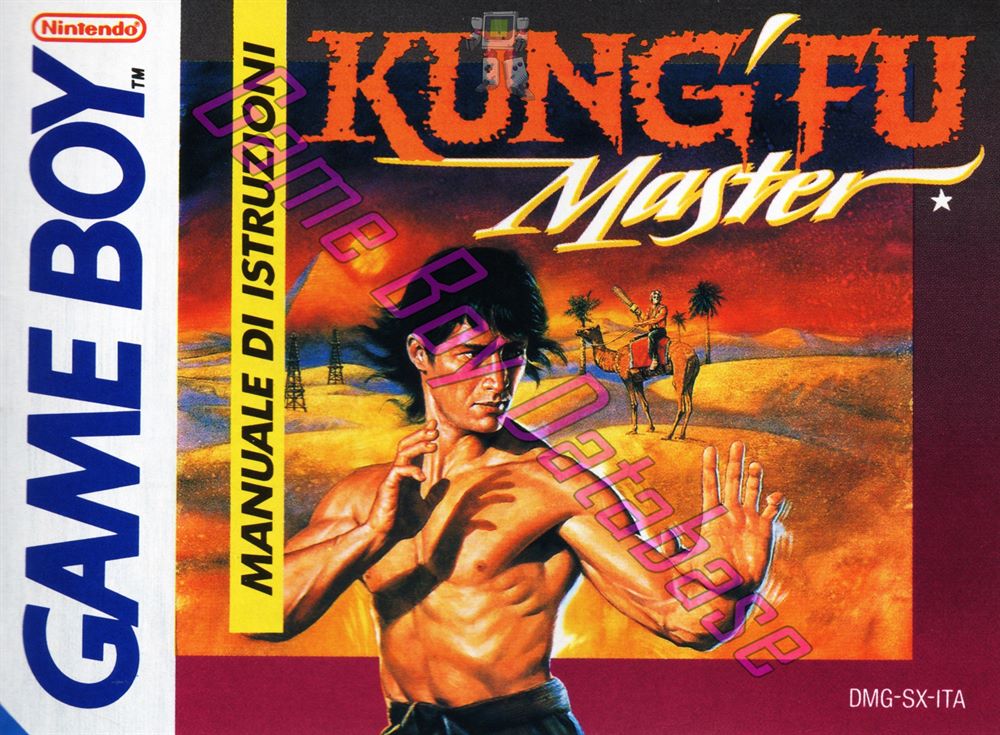 Kung-Fu Master ITA Front of the booklet