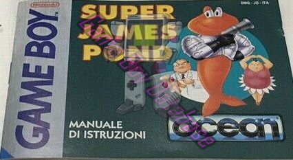 Super James Pond ITA Front of the booklet