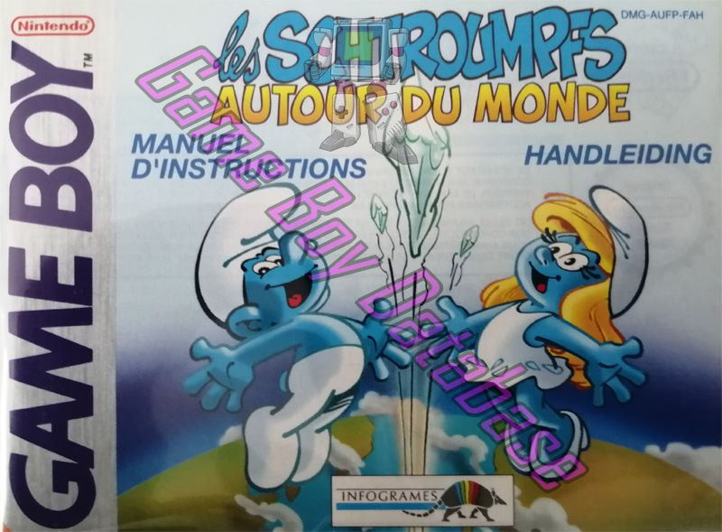 Schtroumpfs autour du Monde (les) FAH Front of the booklet