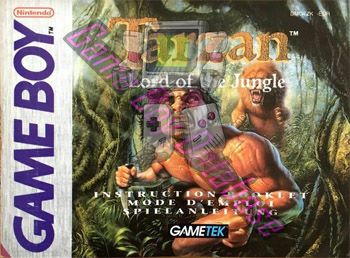 Tarzan Lord of the Jungle EUR-1 Front of the booklet