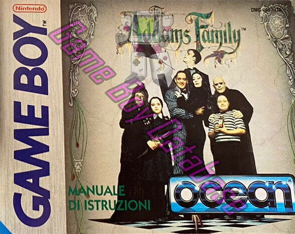 Addams Family (the) ITA Front of the booklet