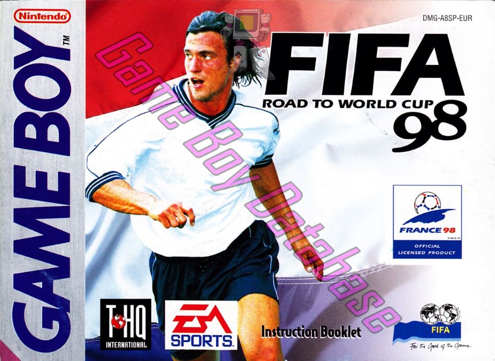 FIFA Soccer 98 EUR Front of the booklet