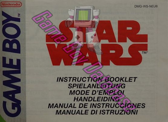 Star Wars NEU6 Front of the booklet