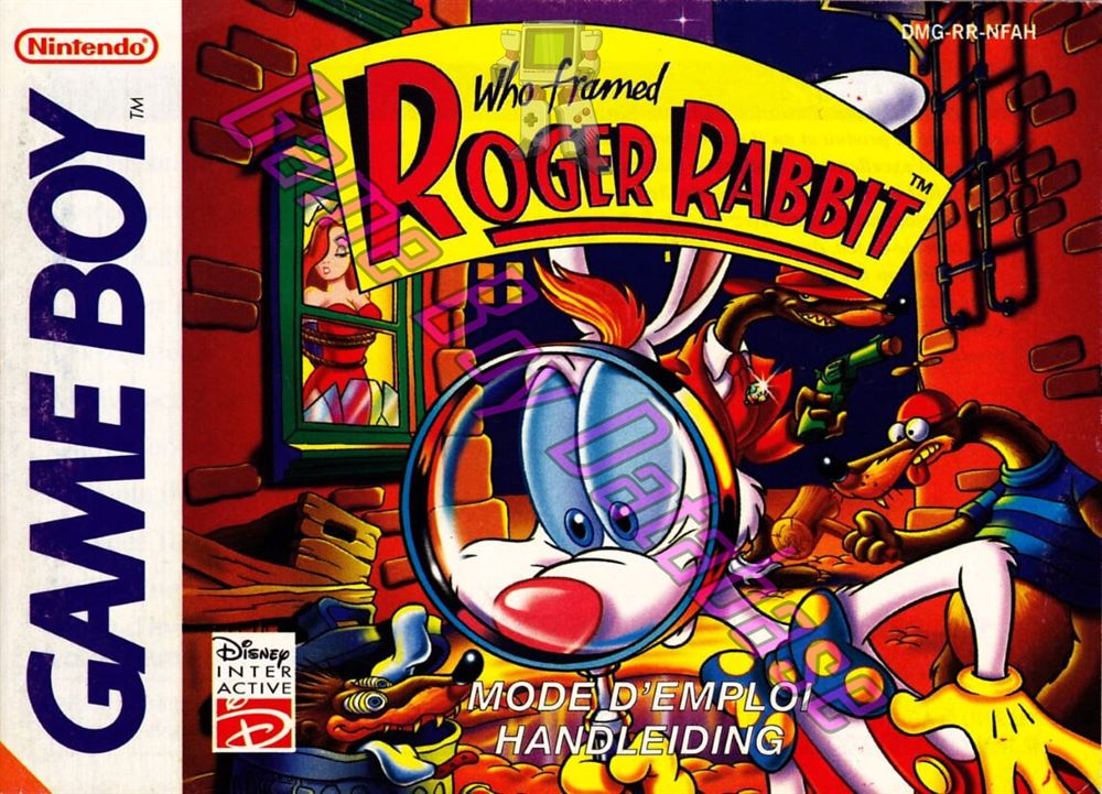 Who Framed Roger Rabbit NFAH Front of the booklet