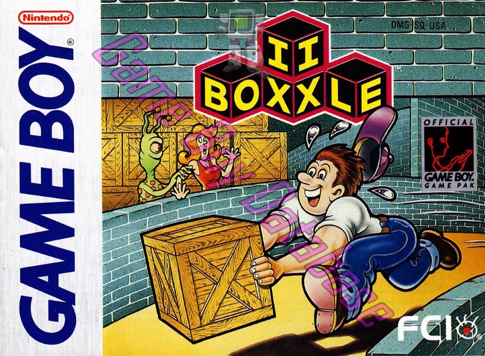 Boxxle II USA Front of the booklet