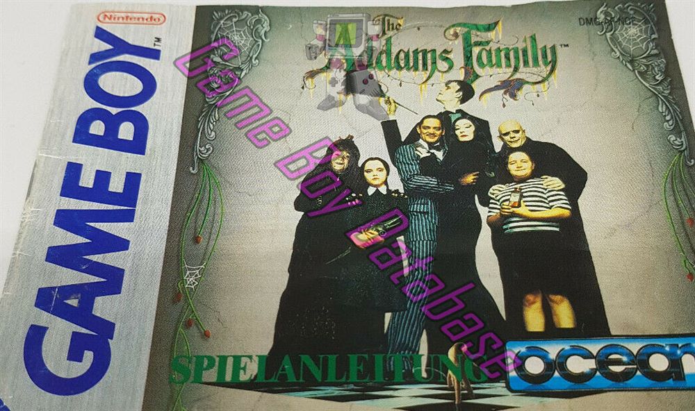 Addams Family (the) NOE-1 Front of the booklet