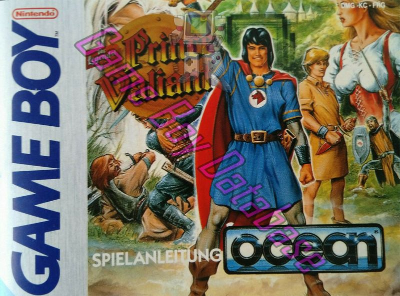 Prince Valiant (the Legend of) FRG Front of the booklet