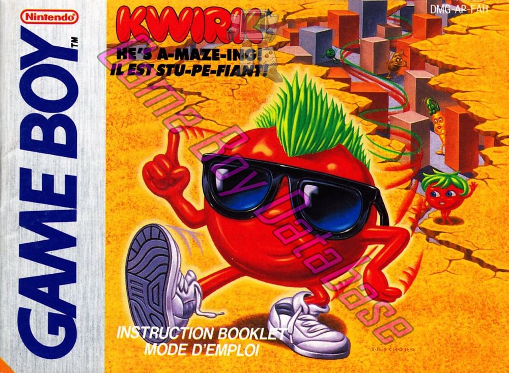 Kwirk FAH Front of the booklet