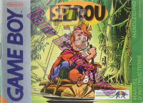 Spirou FAH Front of the booklet