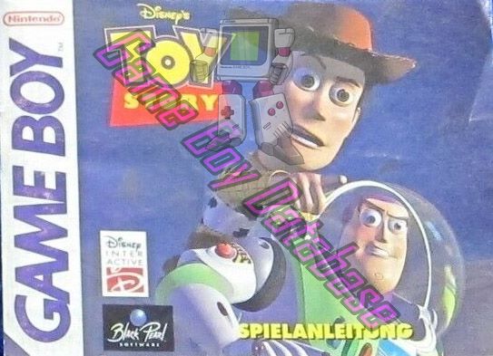 Toy Story (Disney's) NOE Front of the booklet