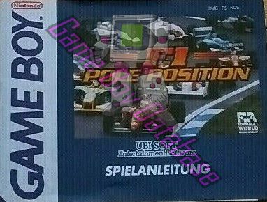 F1 Pole Position NOE Front of the booklet