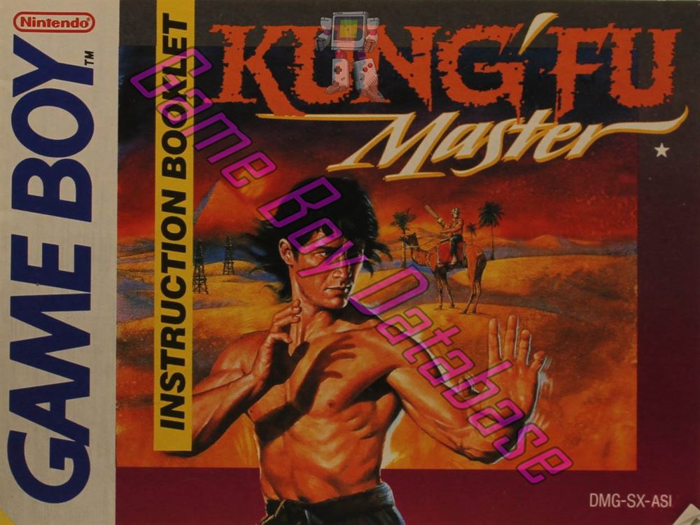 Kung-Fu Master ASI Front of the booklet