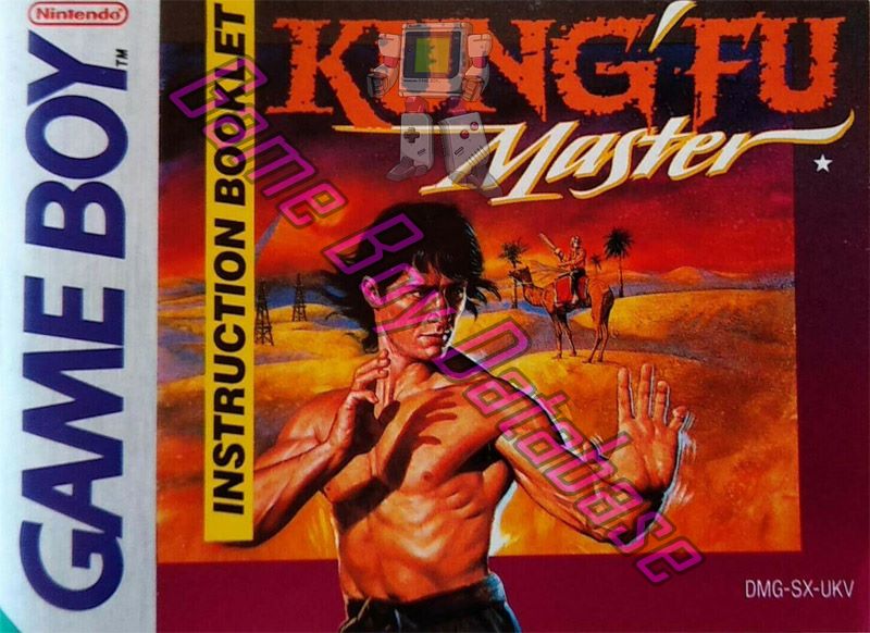 Kung-Fu Master UKV Front of the booklet