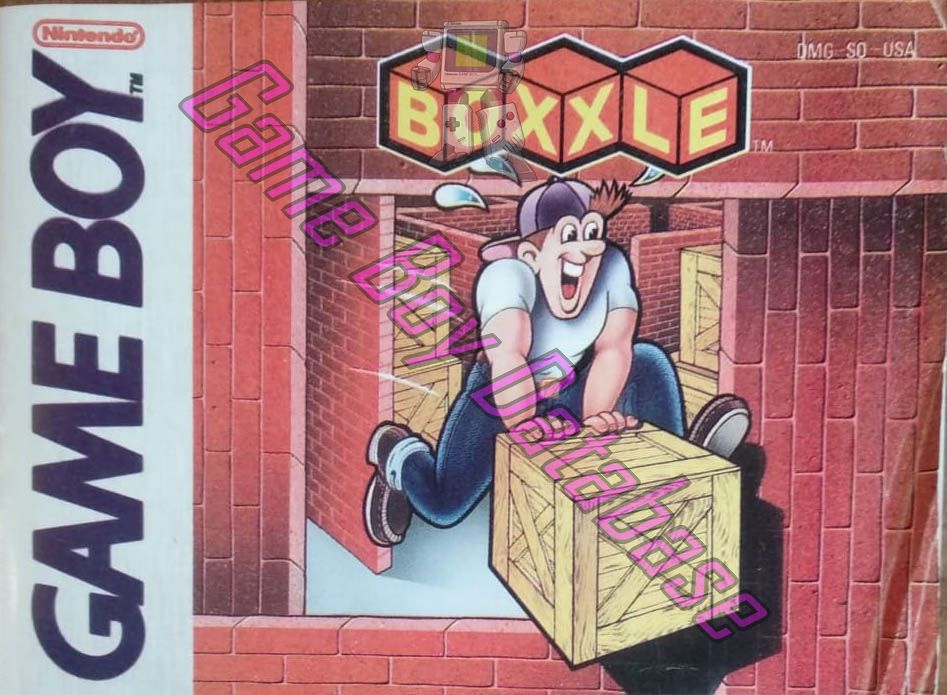 Boxxle ESP Front of the booklet