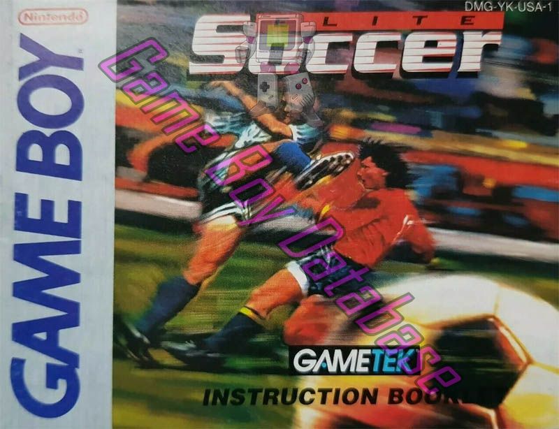 Elite Soccer USA-1 Front of the booklet