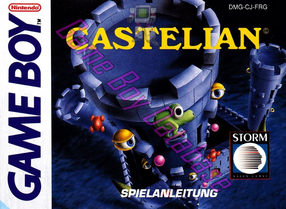 Castelian FRG Front of the booklet