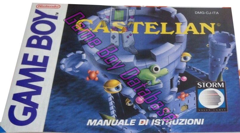 Castelian ITA Front of the booklet