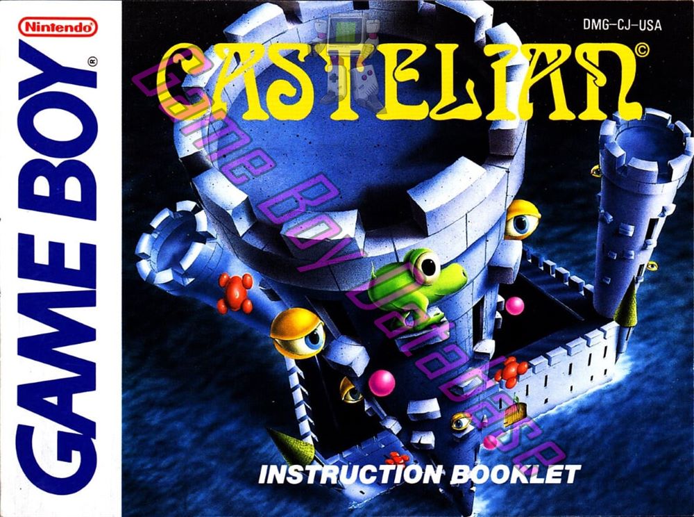 Castelian USA Front of the booklet