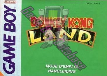 Donkey Kong Land NFAH-1 Front of the booklet