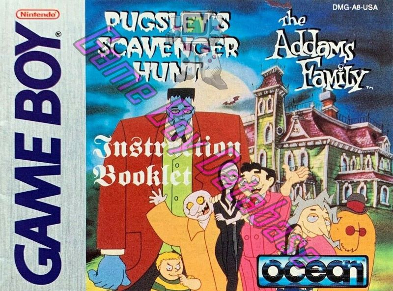 Addams Family Pugsley's Scavenger Hunt (the) USA Front of the booklet