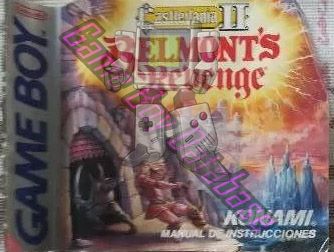 Castlevania II Belmont's Revenge ESP Front of the booklet