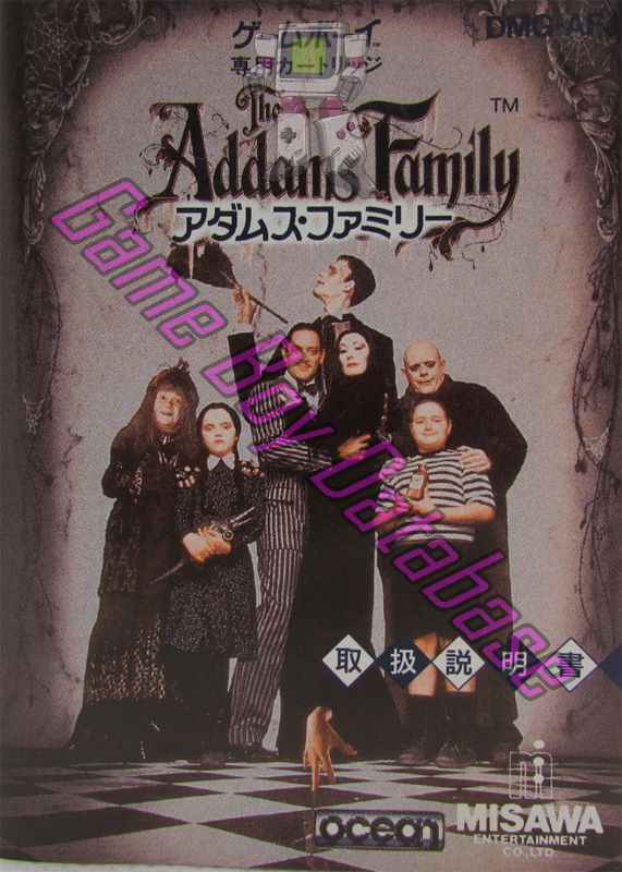 Addams Family (the) JPN Front of the booklet