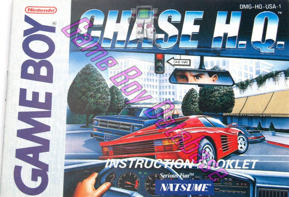 Chase H.Q. USA-1 Front of the booklet