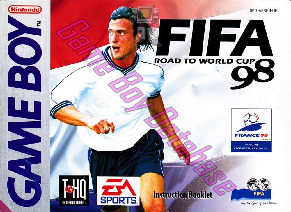 FIFA Soccer 98 EUR Front of the booklet