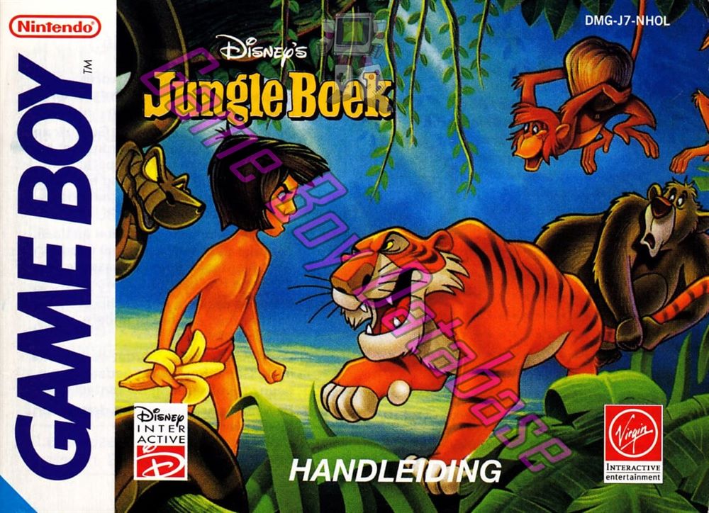 Jungle Boek (Disney’s) NHOL Front of the booklet