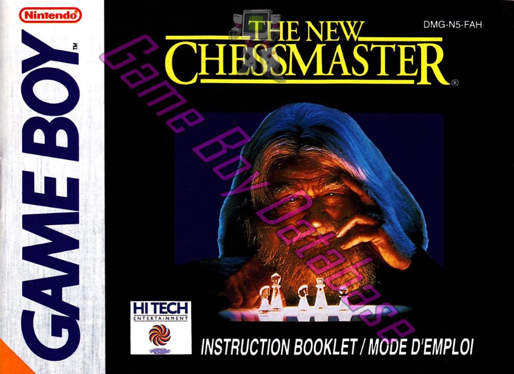 New Chessmaster (the) FAH Front of the booklet