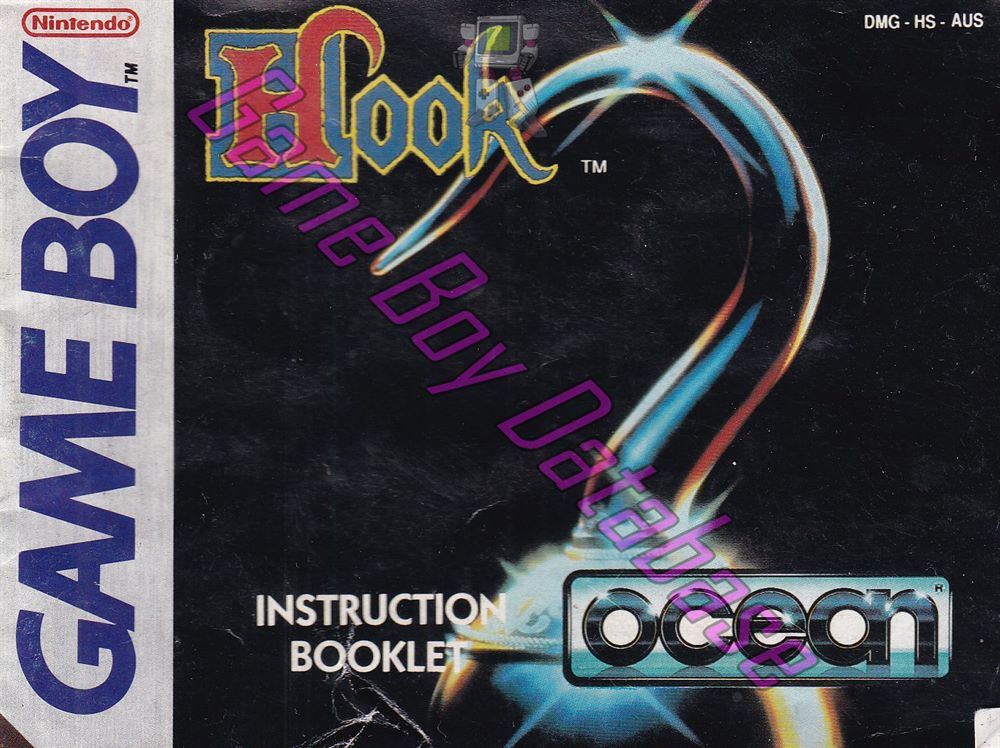 Hook AUS Front of the booklet