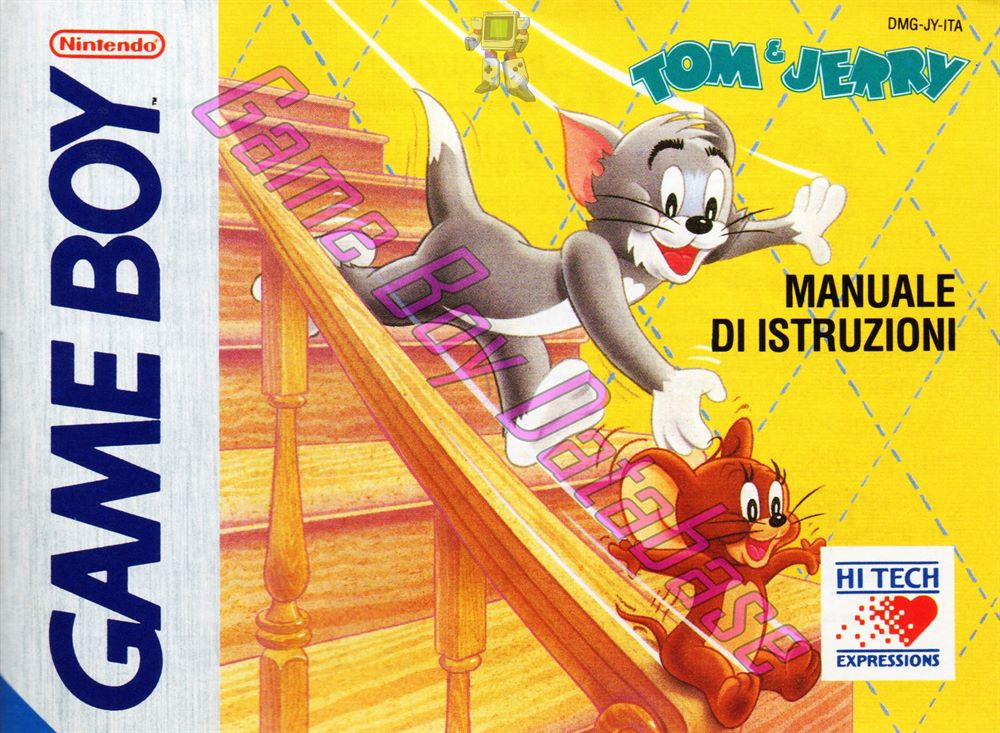 Tom & Jerry ITA Front of the booklet