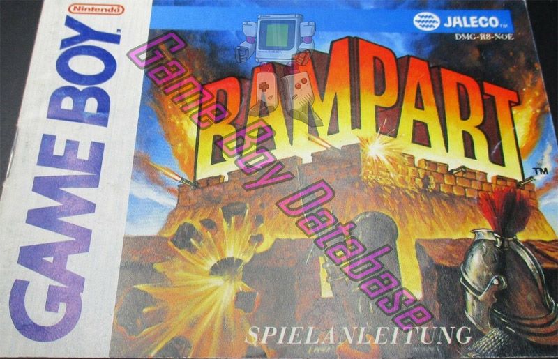 Rampart NOE Front of the booklet