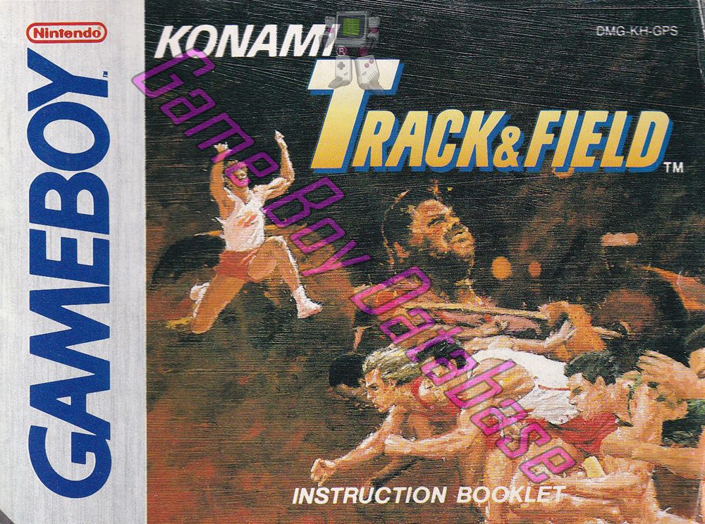 Track & Field GPS Front of the booklet