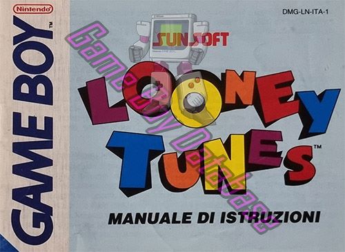 Looney Tunes ITA-1 Front of the booklet