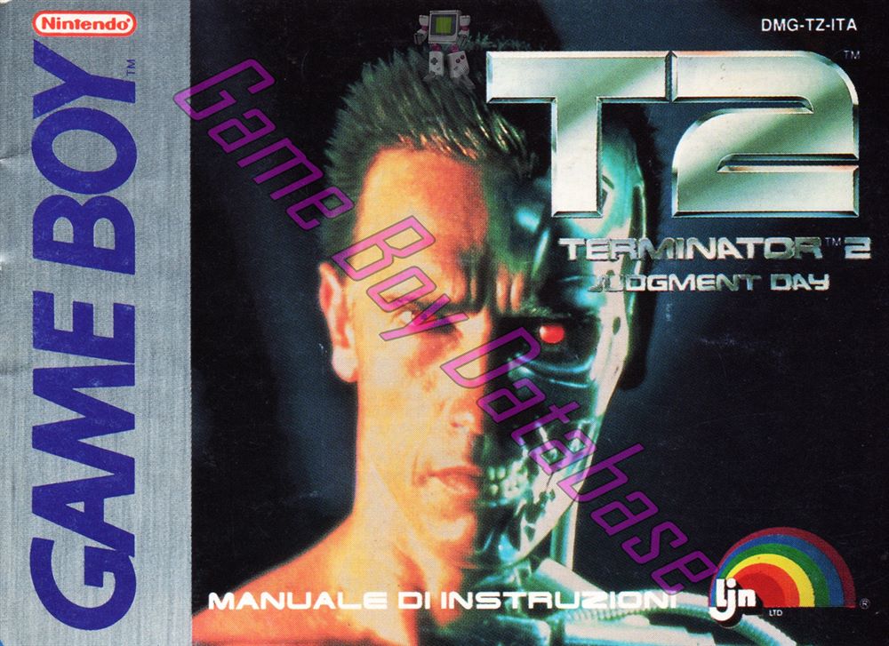 T2 Terminator 2 Judgment Day ITA Front of the booklet