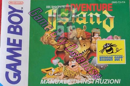 Adventure Island ITA Front of the booklet