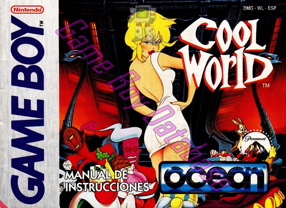 Cool World ESP Front of the booklet