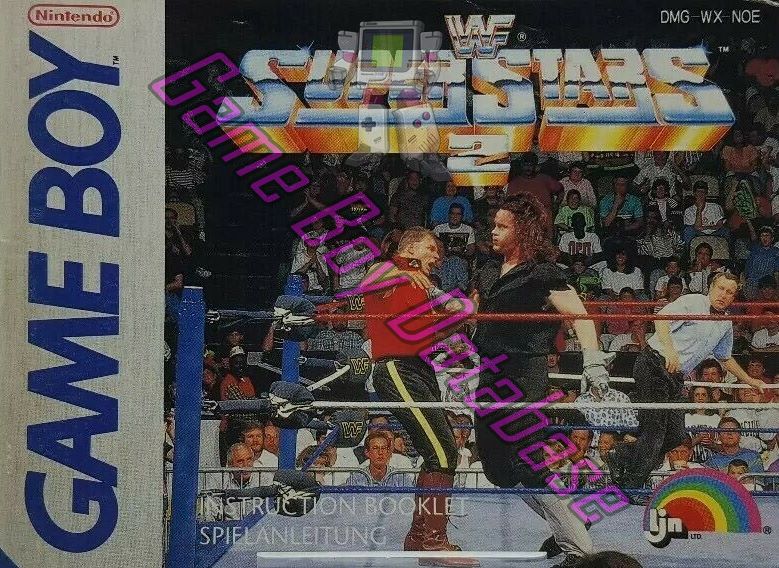 WWF Superstars 2 NOE Front of the booklet